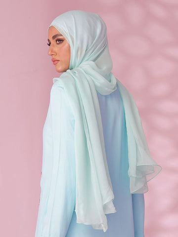 Ume Bloom Silk Chiffon Scarves